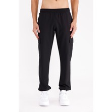 Kargo Cepli Lastik Belli Rahat Kalıp Lastikli Paça Spor Eşofman Altı