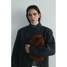 Suud Collection Taba Cove Büzgülü El Çantası