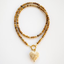 THEIA GemWorks Esu – Odun Jasper & Hematit Kolye