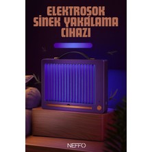 Neffo Elektrikli Sinek ve Sivrisinek Öldürücü Lamba | LED Mor Işıklı Böcek Kovucu| Haşere Kapanı