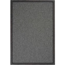 Cool Halı Londra Art 04 Balkon Halısı Hasır Doku Mutfak Halısı Çift Bordürlü Ithal Sisal Halı Yolluk