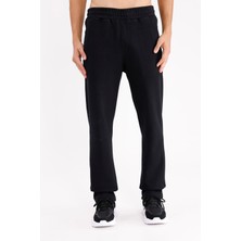 Selanik Dokulu Esnek Bel Kordonlu Rahat Kalıp Yan Cepli Paça Lastikli Eşofman Altı