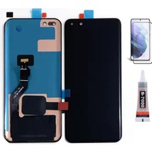 Yedcom Huawei P40 Pro Uyumlu Ekran Lcd Dokunmatik B7000 15ML Yapıştırıcı ve Kırılmaz Cam ile beraber Yc