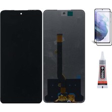 Yedcom İnfinix Hot 11S Ekran Lcd Dokunmatik B7000 15ML Yapıştırıcı ve Kırılmaz Cam ile beraber Yc