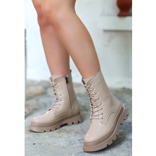 Zengezur Mall Drnds Orge Nude Cilt Bağcıklı Bot (Numara: 40)