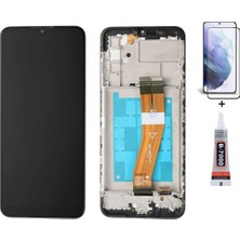 Yedcom Samsung A03S A037F Çıtalı Uyumlu Ekran Lcd Dokunmatik B7000 15ML Yapıştırıcı ve Kırılmaz Cam ile beraber Yc
