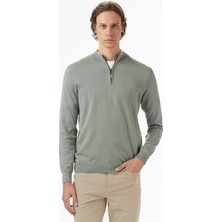 Nautica Erkek Yeşil Classic Fit Kazak S57104T.3LP