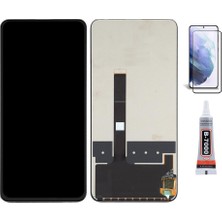 Yedcom Huawei Y9A Uyumlu Ekran Lcd Dokunmatik B7000 15ML Yapıştırıcı ve Kırılmaz Cam ile beraber Yc