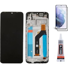 Yedcom İnfinix Hot 10 PLAY Çıtalı Ekran Lcd Dokunmatik B7000 15ML Yapıştırıcı ve Kırılmaz Cam ile beraber Yc