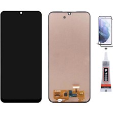 Yedcom Samsung M34 M346F 5G Uyumlu Ekran Lcd Dokunmatik B7000 15ML Yapıştırıcı ve Kırılmaz Cam ile beraber Yc