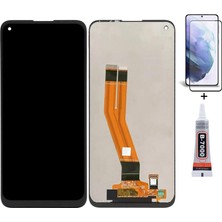 Yedcom Samsung M11 M115F Uyumlu Ekran Lcd Dokunmatik B7000 15ML Yapıştırıcı ve Kırılmaz Cam ile beraber Yc