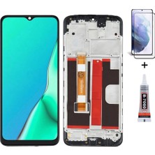 Yedcom Oppo A15 Çıtalı Uyumlu Ekran Lcd Dokunmatik B7000 15ML Yapıştırıcı ve Kırılmaz Cam ile beraber Yc