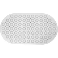 Dilan Store 2 Adet Kaydırmaz Duşakabin Banyo ve Duş Paspası Masajlı Vantuzla 37 x 69 cm D-142