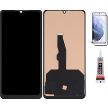 Yedcom Huawei P30 Oled Uyumlu Ekran Lcd Dokunmatik B7000 15ML Yapıştırıcı ve Kırılmaz Cam ile beraber Yc