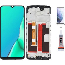 Yedcom Oppo A5 2020 Çıtalı Uyumlu Ekran Lcd Dokunmatik B7000 15ML Yapıştırıcı ve Kırılmaz Cam ile beraber Yc