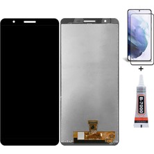 Yedcom Samsung A01 CORE A013 Uyumlu Ekran Lcd Dokunmatik B7000 15ML Yapıştırıcı ve Kırılmaz Cam ile beraber Yc