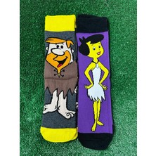 CNS Barney ve Betty Çift Soket Çorap