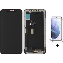 Yedcom Iphone X Uyumlu Ekran Lcd Dokunmatik B7000 15ML Yapıştırıcı ve Kırılmaz Cam ile beraber Yc