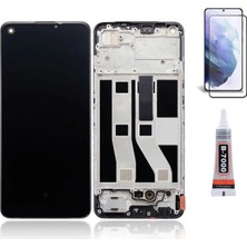 Yedcom Oppo A74 2020 Oled Çıtalı Uyumlu Ekran Lcd Dokunmatik B7000 15ML Yapıştırıcı ve Kırılmaz Cam ile beraber Yc