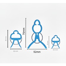 Bitki Bağlama Destek Mandalı Seti (10 Adet)