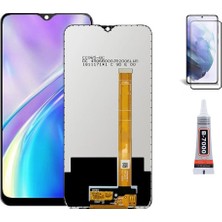 Yedcom Oppo AX7 Uyumlu Ekran Lcd Dokunmatik B7000 15ML Yapıştırıcı ve Kırılmaz Cam ile beraber Yc