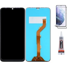 Yedcom Tecno Camon 12 Ekran Lcd Dokunmatik B7000 15ML Yapıştırıcı ve Kırılmaz Cam ile beraber Yc
