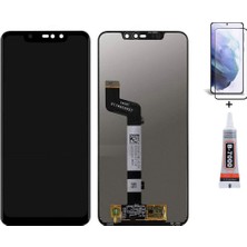 Yedcom Xiaomi Redmi Note 6 Pro Ekran Lcd Dokunmatik B7000 15ML Yapıştırıcı ve Kırılmaz Cam ile beraber Yc