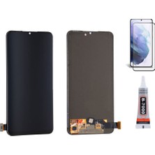 Yedcom Vivo X50 LİTE Oled Ekran Lcd Dokunmatik B7000 15ML Yapıştırıcı ve Kırılmaz Cam ile beraber Yc