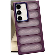 Evolvera Newface Samsung Galaxy S24 Kılıf Airmax Silikon Kapak - Derin Mor