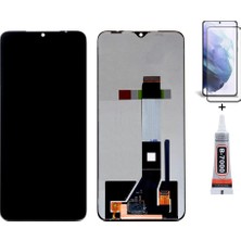 Yedcom Xiaomi Redmi 9T Ekran Lcd Dokunmatik B7000 15ML Yapıştırıcı ve Kırılmaz Cam ile beraber Yc