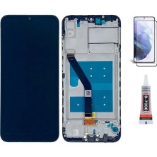 Yedcom Huawei Y6 2019 Çıtalı Uyumlu Ekran Lcd Dokunmatik B7000 15ML Yapıştırıcı ve Kırılmaz Cam ile beraber Yc