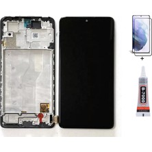 Yedcom Xiaomi Redmi Note 10 4G Çıtalı Oled Ekran Lcd Dokunmatik B7000 15ML Yapıştırıcı ve Kırılmaz Cam ile beraber Yc