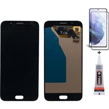 Yedcom Samsung A8 2016 A810 Uyumlu Ekran Lcd Dokunmatik B7000 15ML Yapıştırıcı ve Kırılmaz Cam ile beraber Yc