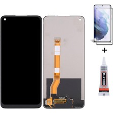 Yedcom Oppo Realme 8İ Uyumlu Ekran Lcd Dokunmatik B7000 15ML Yapıştırıcı ve Kırılmaz Cam ile beraber Yc