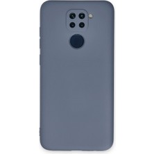 LTG Nova Note 9 Kılıf Nano Içi Kadife Silikon - Gri