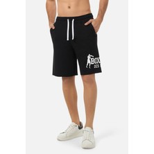 Boxeur Des Rues White Shorts With Logo Black