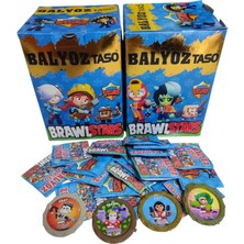 Ertoys Store Brawl Stars Balyoz Taso 20 Adet | Mini Sürpriz Oyuncak ve Şeker Hediyeli | Hediye Paketli Oyun Kağıtları