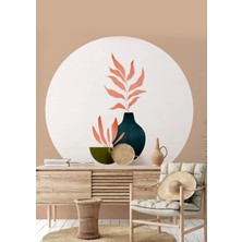 Wallhuman Boho - Bohem Tarzında Daire Duvar Sticker