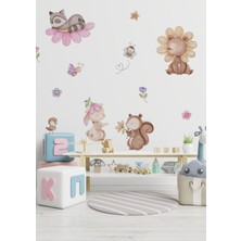 Wallhuman Bahar Neşesi Çocuk Odası Duvar Stickerı