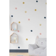 Wallhuman Işıltılı Puantiyeler Duvar Stickerı