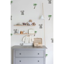 Wallhuman Mini Koala ve Palm Duvar Stickerı.