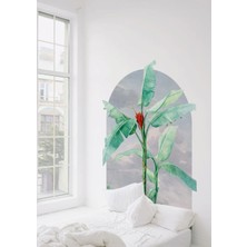 Wallhuman Boho - Bohem Tarz Oval Kemer Dekoratif Duvar Stickerı