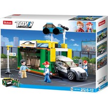 Storemax Town Araba Yıkama Dükkanı Yapım Seti, 323 Parça