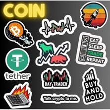 Storemax Kripto - Borsa - Trader Seti | Laptop Notebook Telefon Etiket