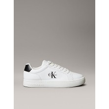 Calvin Klein Erkek 3 Cupsole Sneaker Beyaz Renk Düz Tabanlı Şık Tasarım