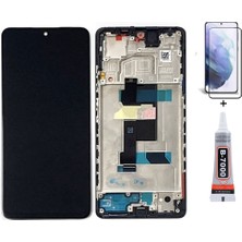 Yedcom Xiaomi POCO X5 Pro Çıtalı Oled Ekran Lcd Dokunmatik B7000 15ML Yapıştırıcı ve Kırılmaz Cam ile beraber Yc