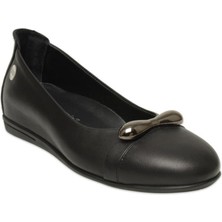 Mammamia D25KA-920 Gizli Topuk Kadın Deri Babet