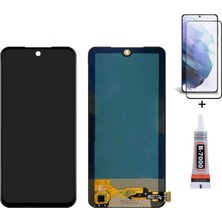 Yedcom Xiaomi Redmi Note 10S 4G Oled Ekran Lcd Dokunmatik B7000 15ML Yapıştırıcı ve Kırılmaz Cam ile beraber Yc