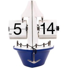 ZS Demir Saat Güverte Masa Saati Marinn Güverte Modeli Ev Ofis Hediyelik