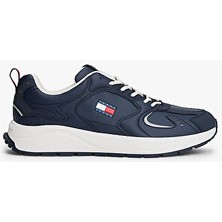 Tommy Hilfiger Erkek Mavi Sneaker